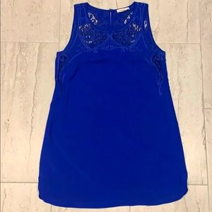 Stunning royal blue shift dress